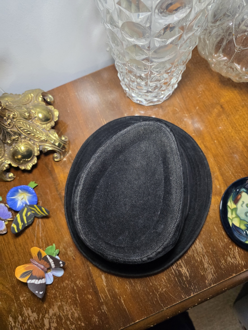 Rivington & Mott New York Classic Black Fedora Hat – Size M/L - Picture 3 of 6
